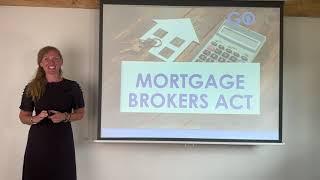 UBC Mortgage Broker Act FREE Chapter