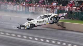 Steve Matusek walks away from incredible crash in Norwalk