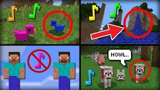 10 Secret Hidden Removed or Unused Sounds in Minecraft