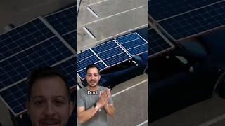 Tesla con paneles solares?