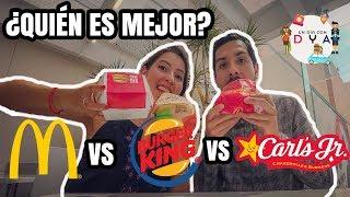 Mc Donald’s VS Carl’s Jr VS Burger King  - Diana y Aarón (DyA)