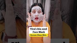 Viral Tik Tok Chia Seed FaceMask For Instant Glow #shorts #tiktok #viral #chiaseeds #facemask #trend