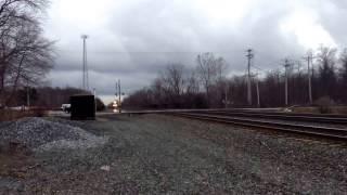 CSX ACE leads a CSX stack train