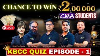 CMA | Live Quiz Competition | First Time in History | KCC | Episode : 1 | By COC Education