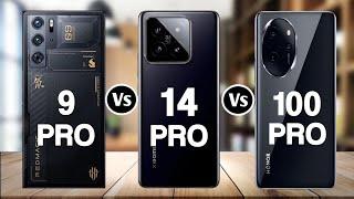 Redmagic 9 Pro Vs Xiaomi 14 Pro Vs Honor 100 Pro