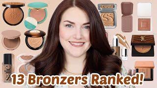 RANKING ALL OF THE BRONZERS I TRIED IN 2024 | 13 Bronzers Ranked!