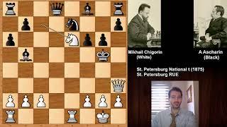 Mikhail Chigorin vs Andreas Ascharin - St Petersburg (1875)