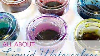 Art Tips for Kids: All About Liquid Watercolors