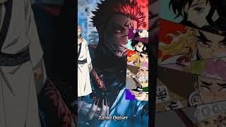 Sukuna vs demon slayer characters|| Zaina Qaiser