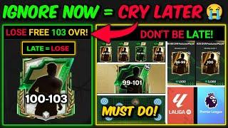 EVERYTHING U Must DO BEFORE This THURSDAY | LATE = LOSE 100-103 OVR Players