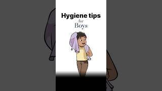 Simple hygiene tips for boys. #menstrupedia #boyhygiene