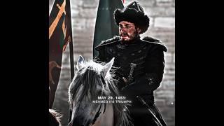 May 29, 1453: Mehmed II's Triumph. #shorts