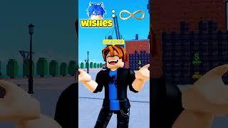  Everyone gets WISHES in Blox fruits!  #shorts