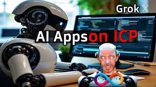 How to build an App on ICP using AI with Motoko ( X Grok  LLM)