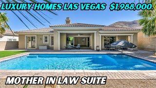 House for Sale Las Vegas with Pool, Luxury Homes Silverado Ranch Guard Gated