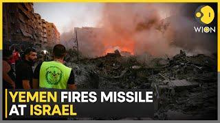 Israel-Hezbollah Conflict: Israel Claims Intercepting Missile Fired From Yemen | World News | WION