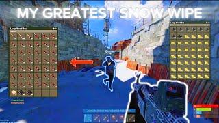 MY GREATEST SNOW WIPE ️ PT 1 - Rust Console Edition (Movie)