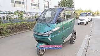 Lithium Battery Electric Vehicle Fat Tire Tricycle With Rear Seat