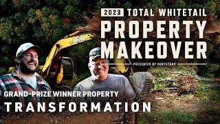 LOOK WHAT WE DID TO THIS DEER HUNTING PROPERTY! - 2023 Total Whitetail Property Makeover WINNERS!