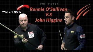 Full Match: Ronnie O'Sullivan vs. John Higgins | 2025 CBSA New Year Invitational