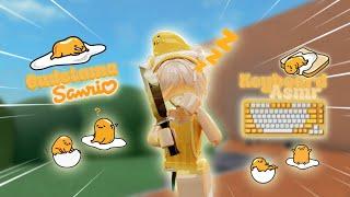 Playing MM2 as GUDETAMA *Keyboard ASMR* {Murder Mystery 2}