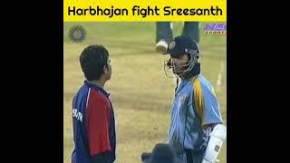 Harbhajan fights Sreesanth  #shorts #cricket