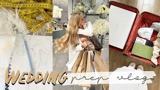 WEDDING PREP VLOG: Botox, Cake Tasting, What I Ate, Workouts, Dress Fittings, Dance, Rings & More!