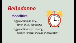 Materia Medica Series #22 Belladonna