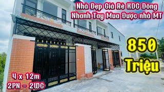 Bán Nhà Đẹp Bình Chánh Giá Rẻ - Nhà Trong KDC Mới - Cách Đinh Đức Thiện 200m