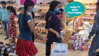 Aaru and anshu's new footwears ||