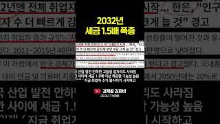 2032년 세금 1.5배 폭증#shorts
