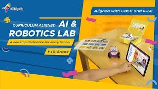 AI and Robotics Lab for Schools - Curriculum and Books aligned with CBSE AI Skill Subject & ICSE