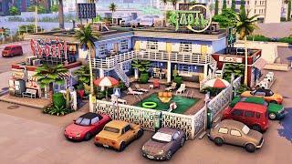 Downtown Motel | The Sims 4 Speed Build