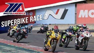 Steel Commander Superbike Race 2 at Laguna Seca 2024 - FULL RACE | MotoAmerica