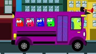 Wheels On The Bus Song Jelly Beans | Nursery Rhymes For Kids And Childrens Song For Baby