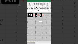 Microsoft Excel | Une Astuce pour Remplir plusieurs Cellules en un Clic