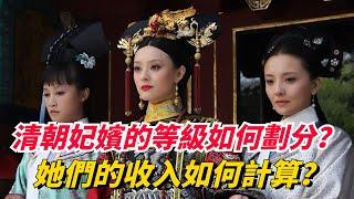 清朝後宮妃嬪的等級如何劃分？ 她們收入如何計算？ 發錢還是發物？ 【銳歷史】