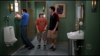 Two and a Half Men - Hiding from Evelyn [HD]