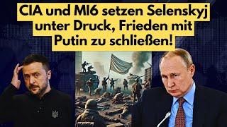 Hinter den Kulissen: CIA und MI6 zwingen Selenskyj, Putins Bedingungen zu akzeptieren! Krieg vorbei?