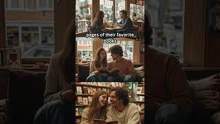 Romantic Bookstore Meet-Cute | Love Story in 60 Seconds #love #shorts