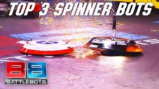 Top 3 Best Shell Spinners BattleBots | Greatest Fights | Battle Bots