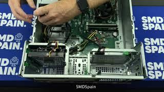 How to Upgrade M.2 Pcie Nvme SSD RAM Hp EliteDesk 800 G5 Tower Disassembly