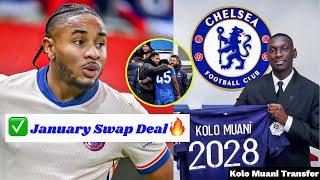 Chelsea January Transfers Receive Christopher Nkunku swap Deal Offer with Talented Attacker,