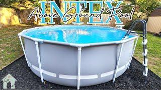 How To Install An Above Ground Pool | INTEX Prism Metal Frame Pool Setup