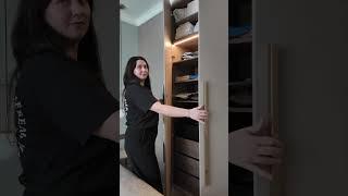 Организация хранения в спальне  #шкаф #спальня