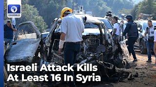 Israeli Attack Kills At Least 16 In Syria + More | Israel-Hamas War