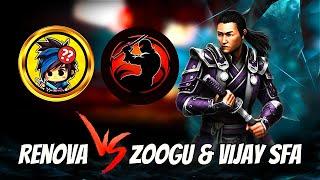 Renova VS Zoogu and Vijay SFA️|| Renova Gaming|| Shadow Fight 4: Arena