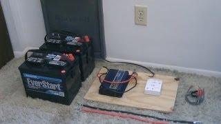 How to hook up Solar Panels (with battery bank) - simple 'detailed' instructions - DIY solar system