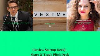 {Review Startup Deck}:  Share & Track Pitch Deck 3 min for Investor via Zoom