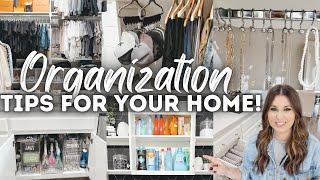 2022 WHOLE HOUSE ORGANIZATION HOME TOUR | ORGANIZATION TIPS FOR YOUR HOME | ORGANIZE WITH ME 2022